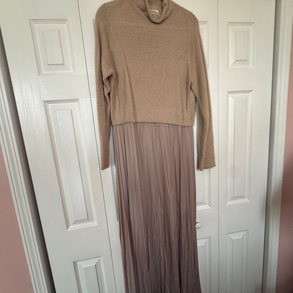 Anthropologie Mauve Maxi